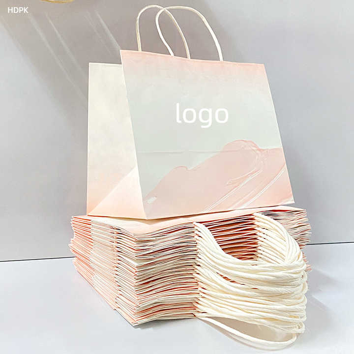 Bolsa de compras de papel de diseño