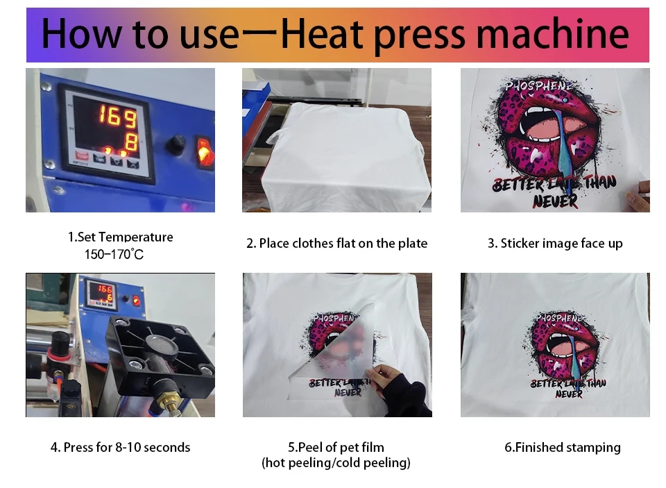 máquina de prensa de calor