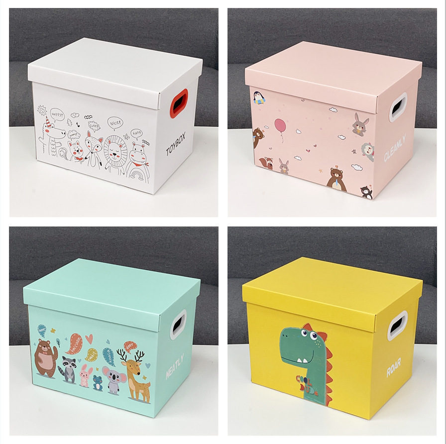 Cajas personalizadas con logotipo de dibujos animados