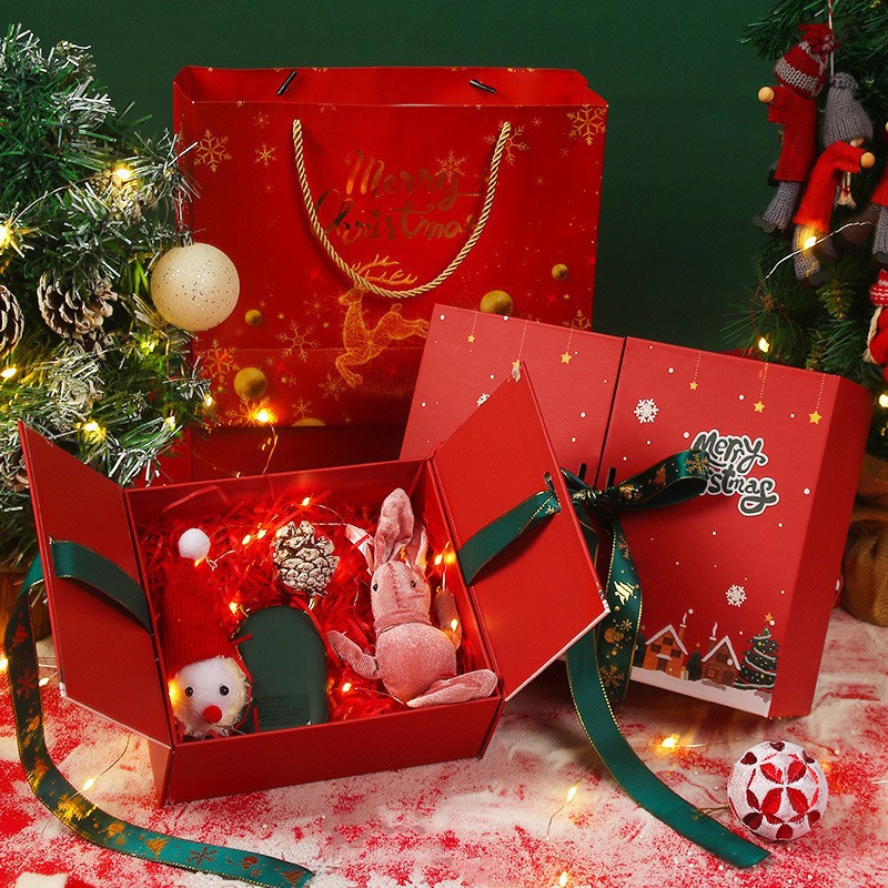 caja de regalo de navidad