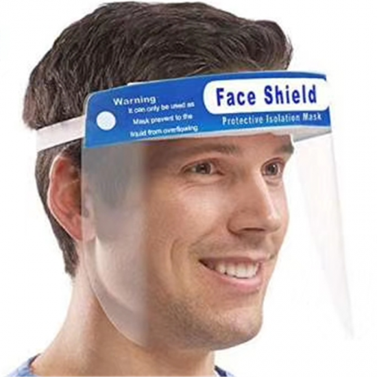 protector facial transparente reutilizable para mascotas de cubierta completa 
