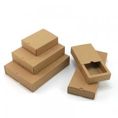 caja de regalo de papel de cajón rígido