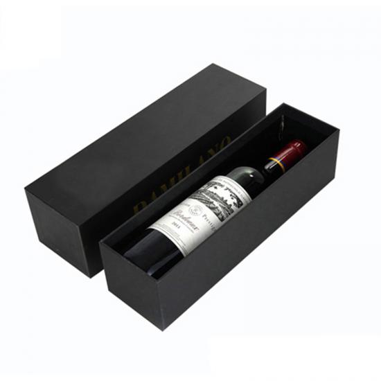 Fábrica de caja de lujo corrugada de caja de vino de regalo. 