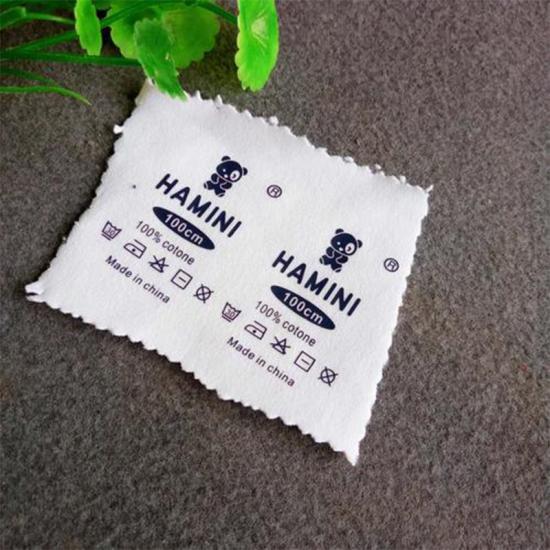 etiqueta de transferencia de calor de silicona de goma plana para camisetas 