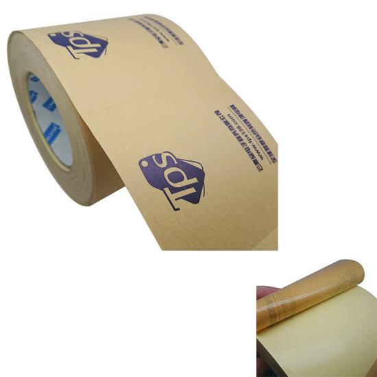 Etiqueta autoadhesiva de papel kraft para caja de comida 
