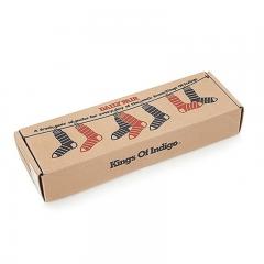 calcetines de impresión de logotipo personalizado cajas de embalaje