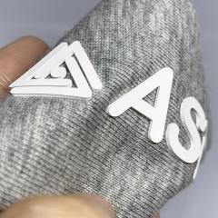Etiqueta de transferencia de calor de silicona 3D para prendas de vestir