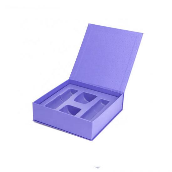 Cajas de cartón de papel de lujo personalizadas con diferentes incrustaciones 