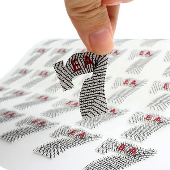 Etiquetas de transferencia de calor de silicona con puntos de pincel 3D
 