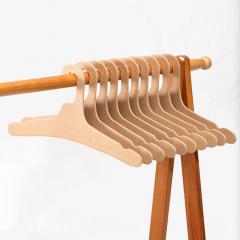 Percha de papel reciclable y biodegradable